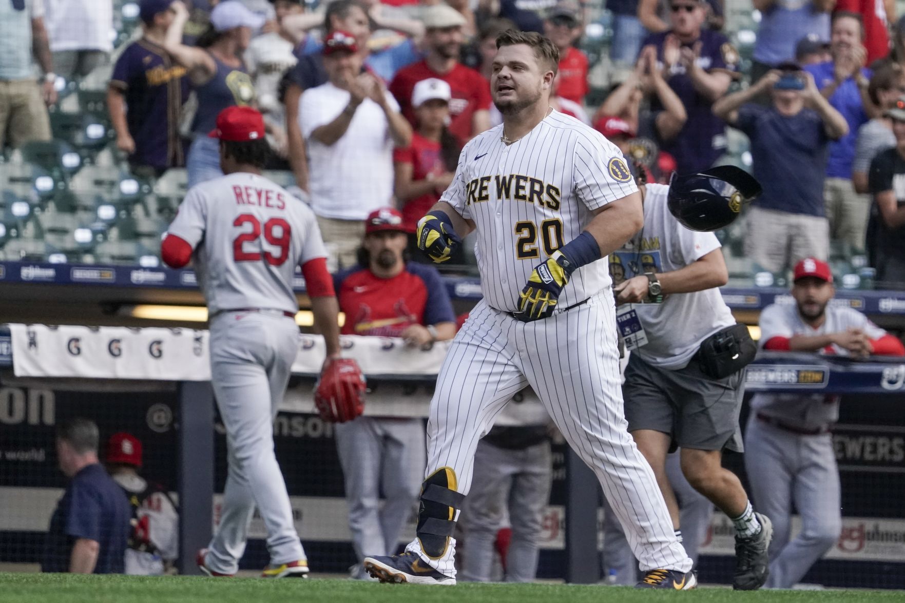 Cardinals Brewers Baseball